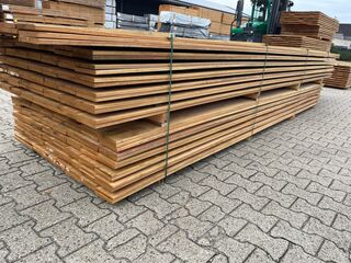 Ca. 117x Pakoeli Planken Geschaafd, 16x140mm, lengte 103/450cm, 14/500